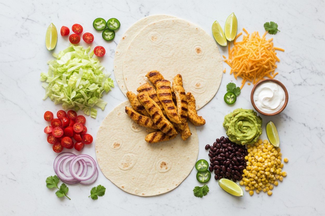 Mexican Chicken wrap